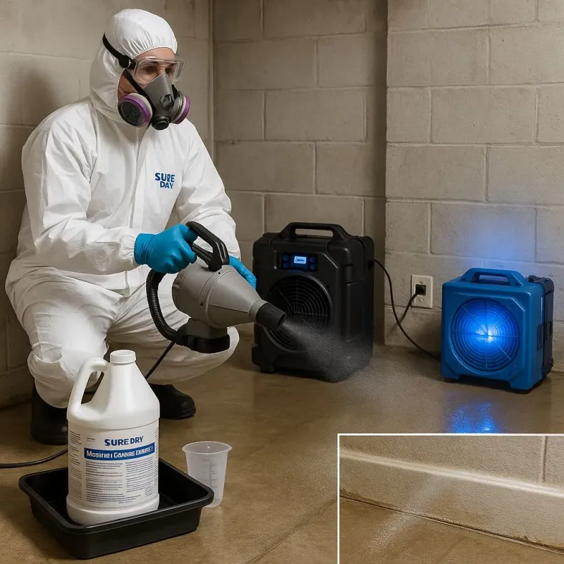 Sanitization and Odor Removal process in Miamitown, OH