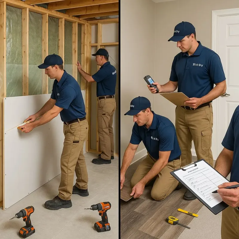 Repairs and Reconstruction process in Miamitown, OH